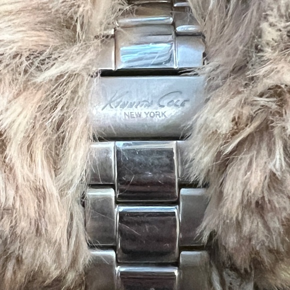 Kenneth Cole Watch KC3873 Men's Stainless Steel Watch w/ Blue Face & Multi-Dials - Picture 5 of 6